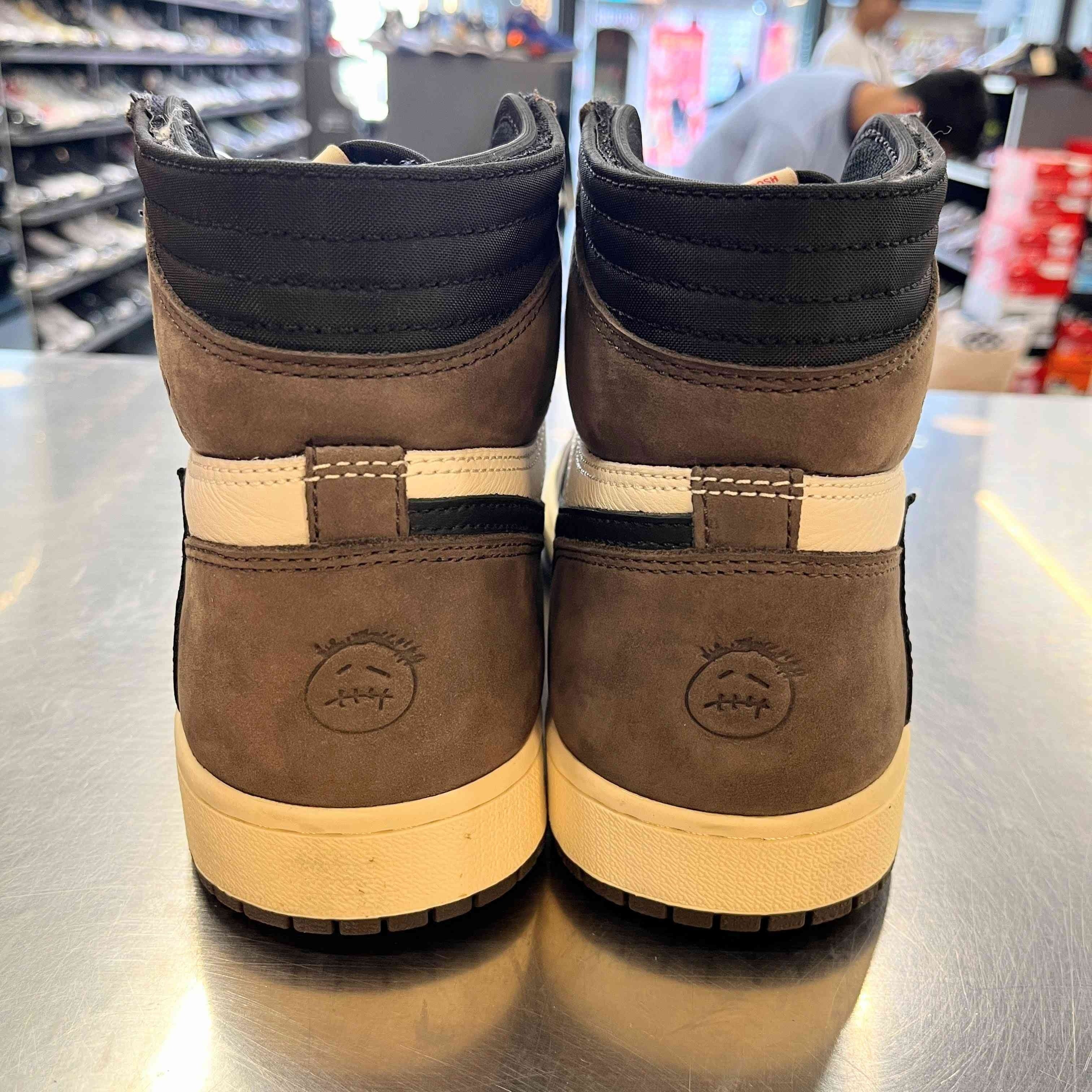 【US9】 AIR JORDAN 1 HIGH OG TS SP TRAVIS SCOTT CD4487-100 【USED】