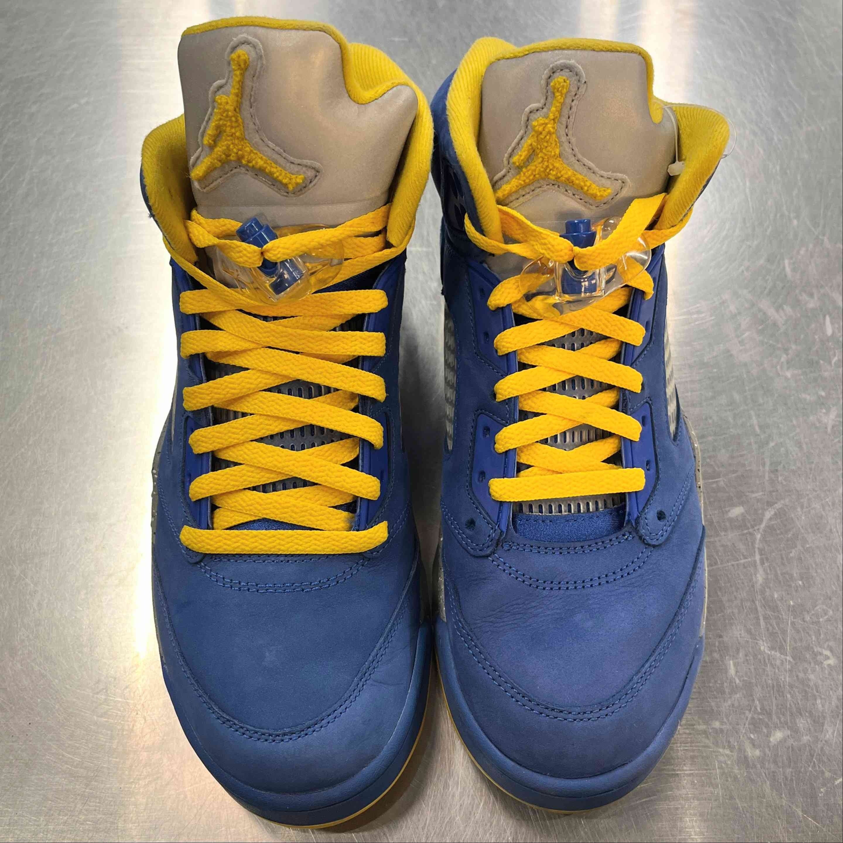 【US9】 AIR JORDAN 5 RETRO LANEY JSP CD2720-400 【USED】