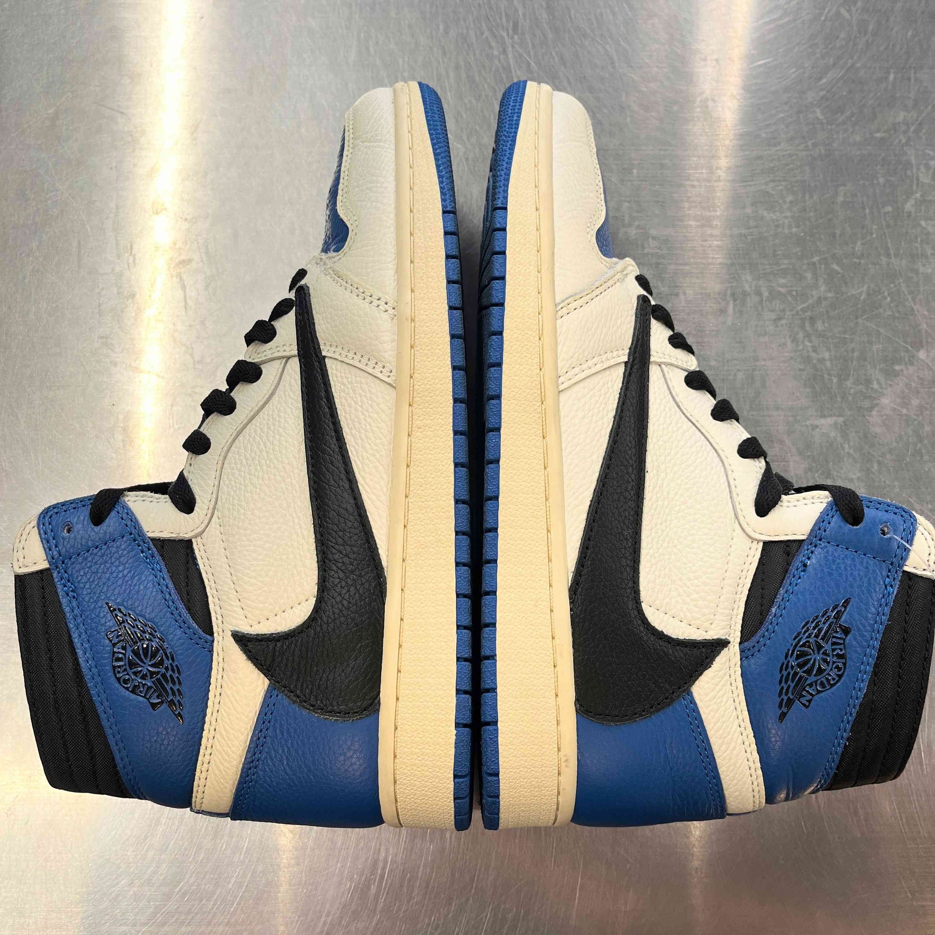 【US8.5】 AIR JORDAN 1 RETRO HIGH OG SP Travis Scott / Fragment DH3227-105 【USED】