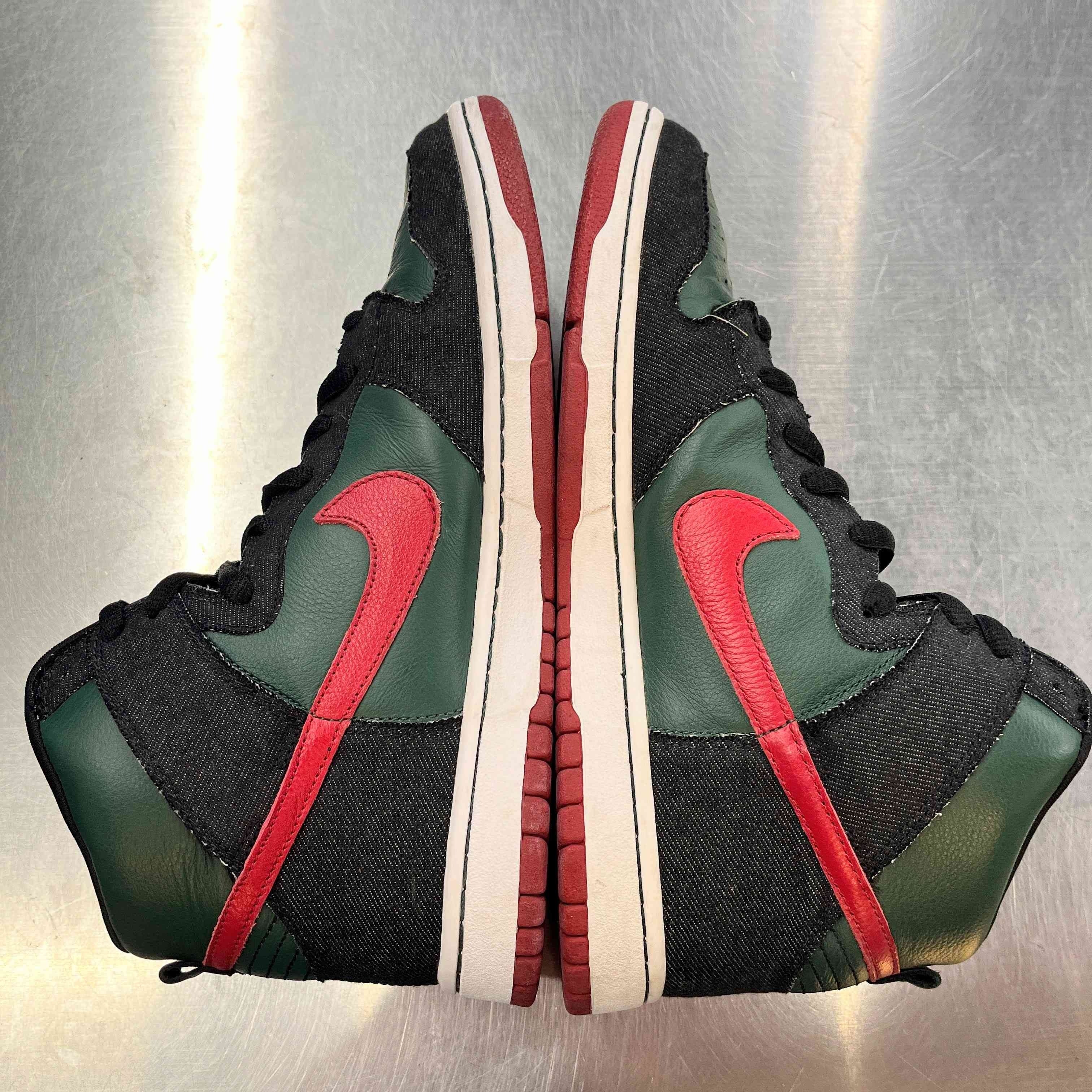 【US11】 NIKE SB DUNK HIGH PREMIUM SB RESN 313171-362 【USED】