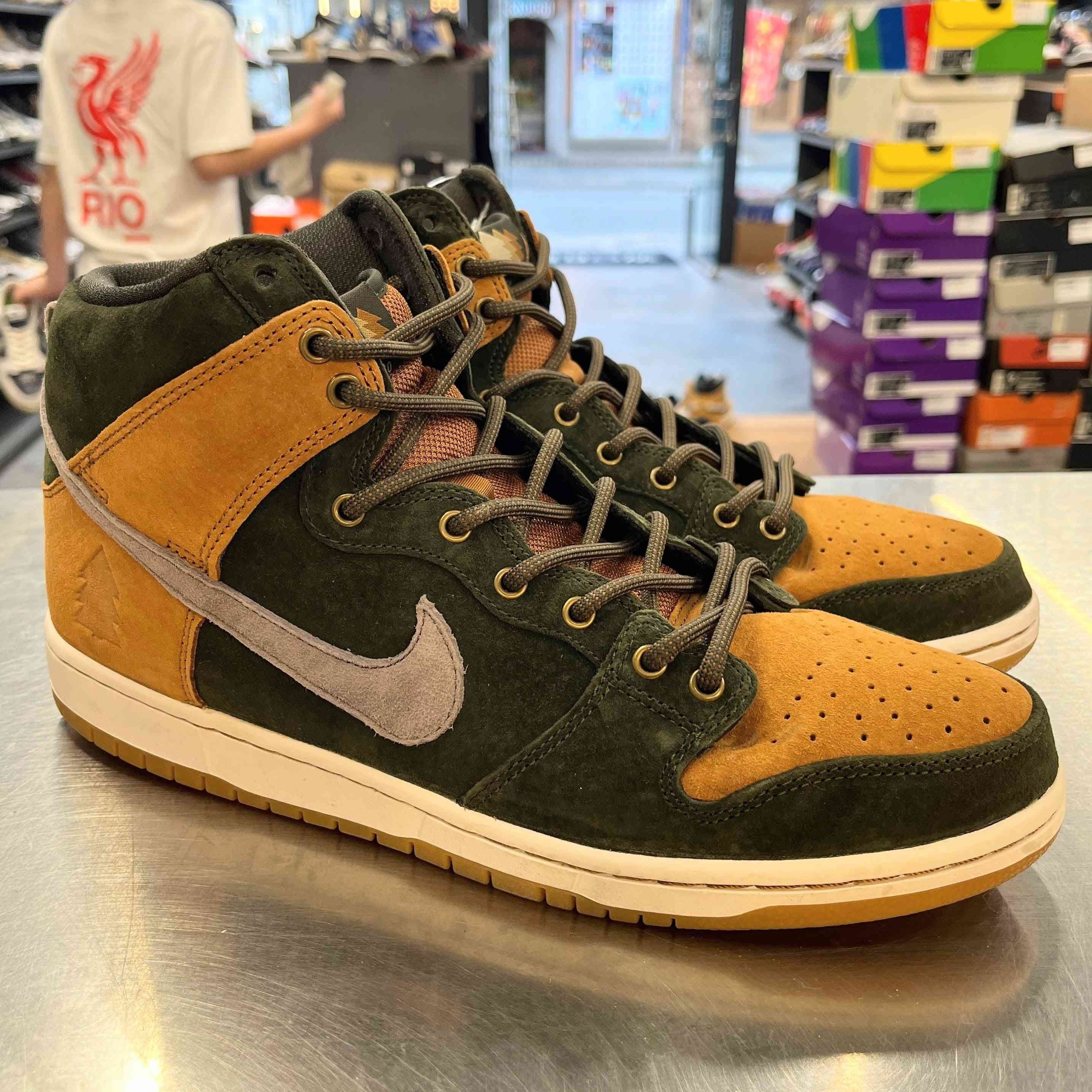 US11】 NIKE SB SB DUNK HIGH PRM HG QS 839693-302 【USED】 | WORM 