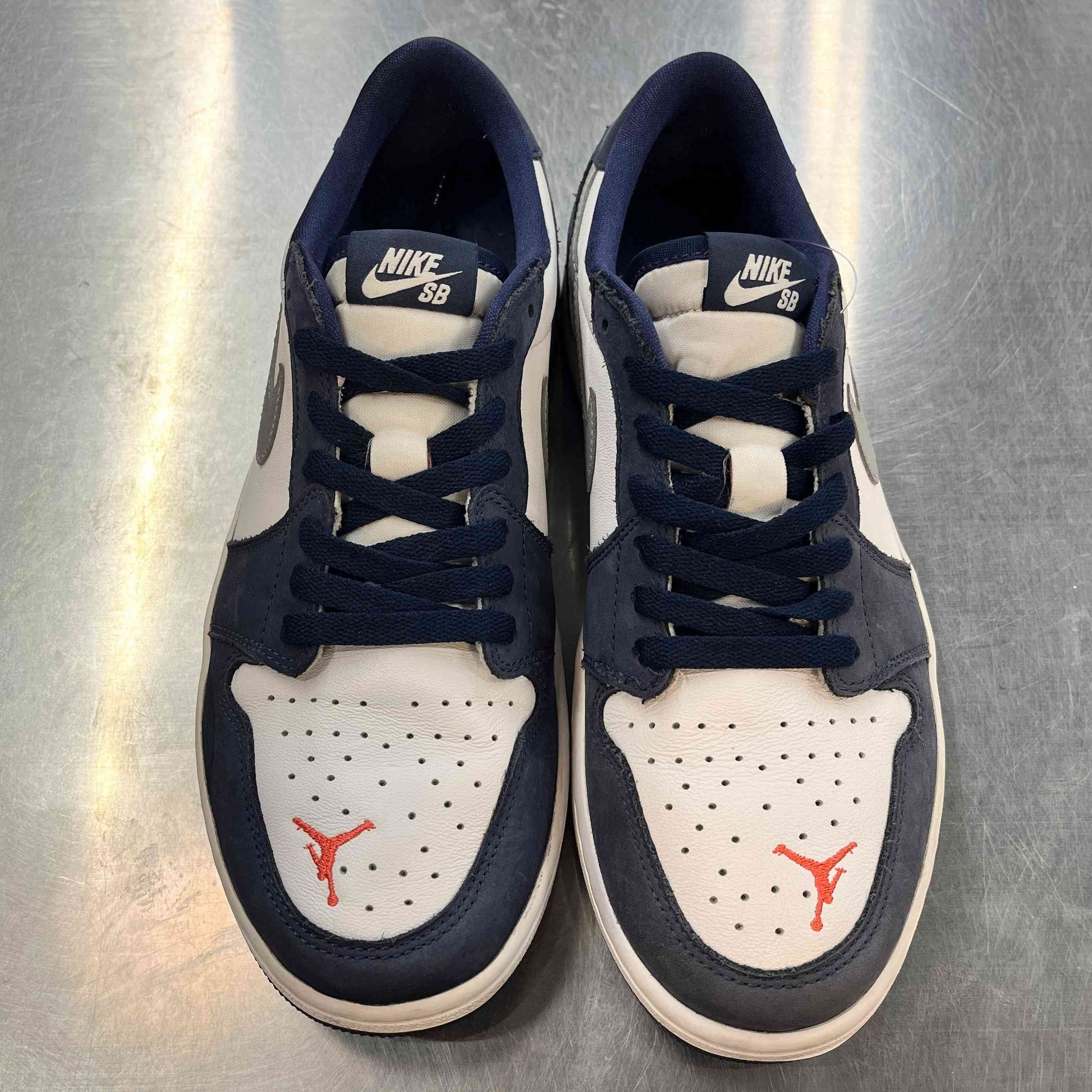 US9.5】 NIKE SB SB AIR JORDAN 1 LOW QS ERIC KOSTON CJ7891-400 