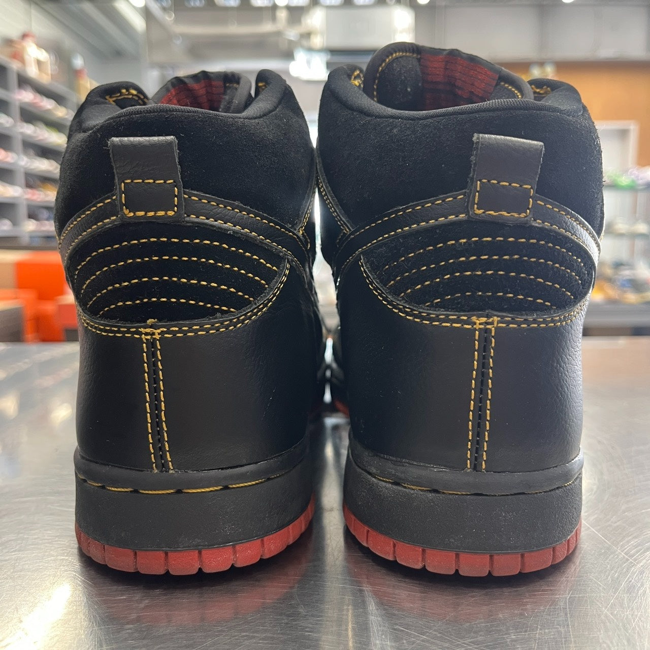 【US9】 NIKE SB DUNK HIGH PRO SB Unlucky 305050-001 【USED】