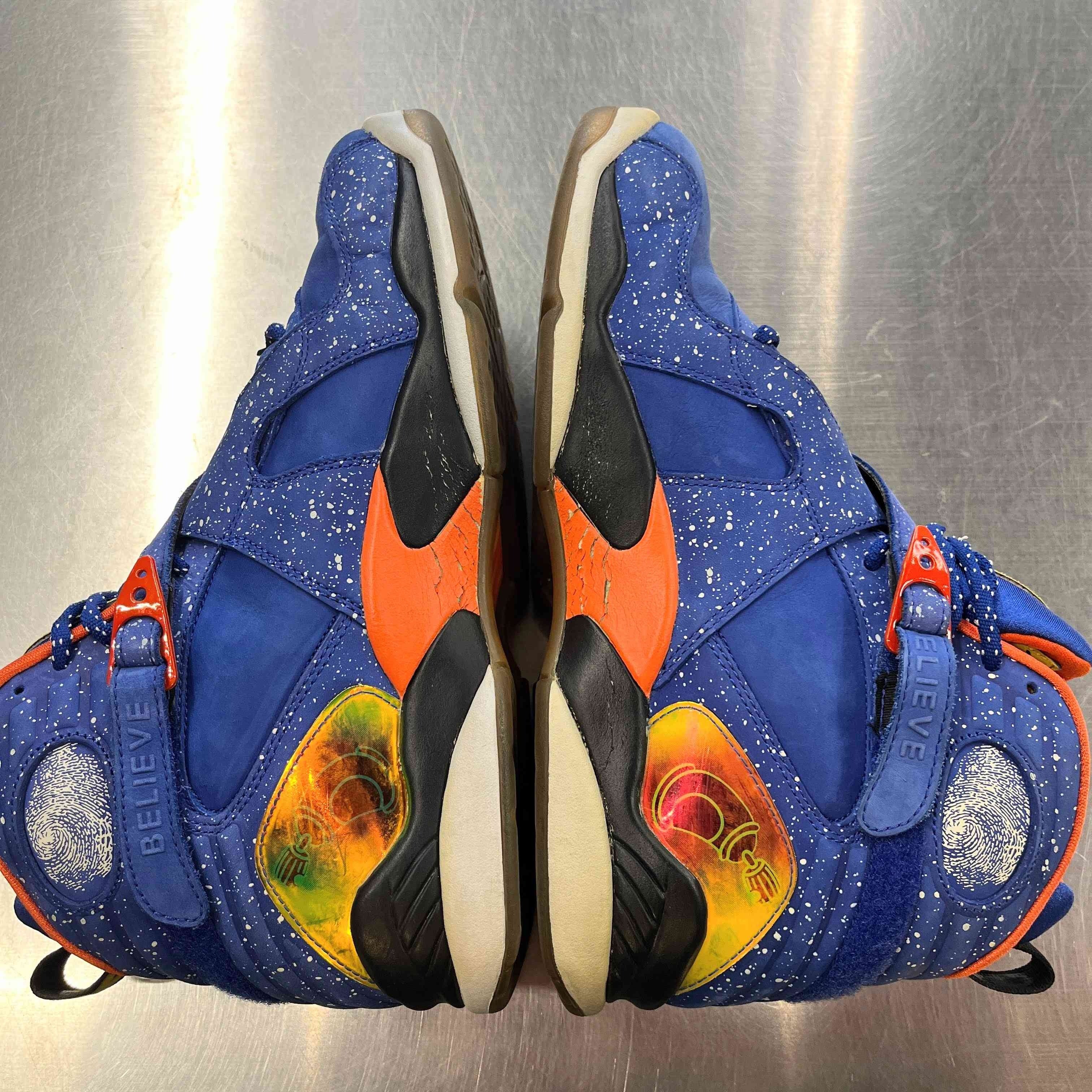 【US10】 AIR JORDAN 8 RETRO DB DOERNBECHER 729893-480 【USED】