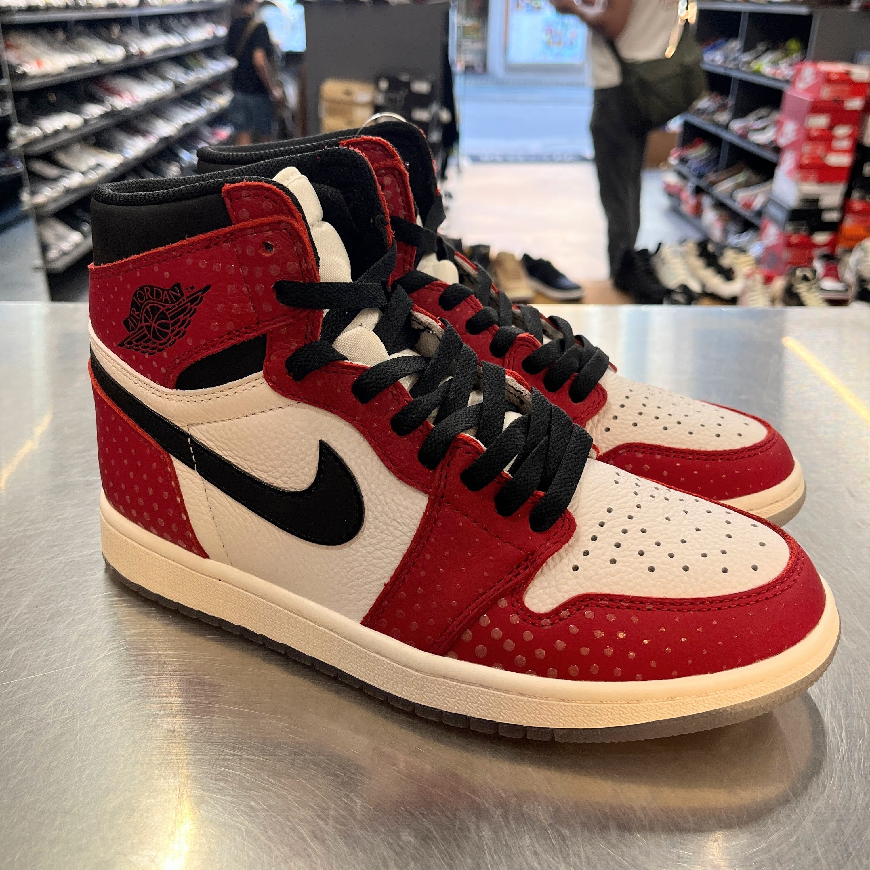 US8】 AIR JORDAN 1RETRO HIGH OG Spider-Man Origin Story Special