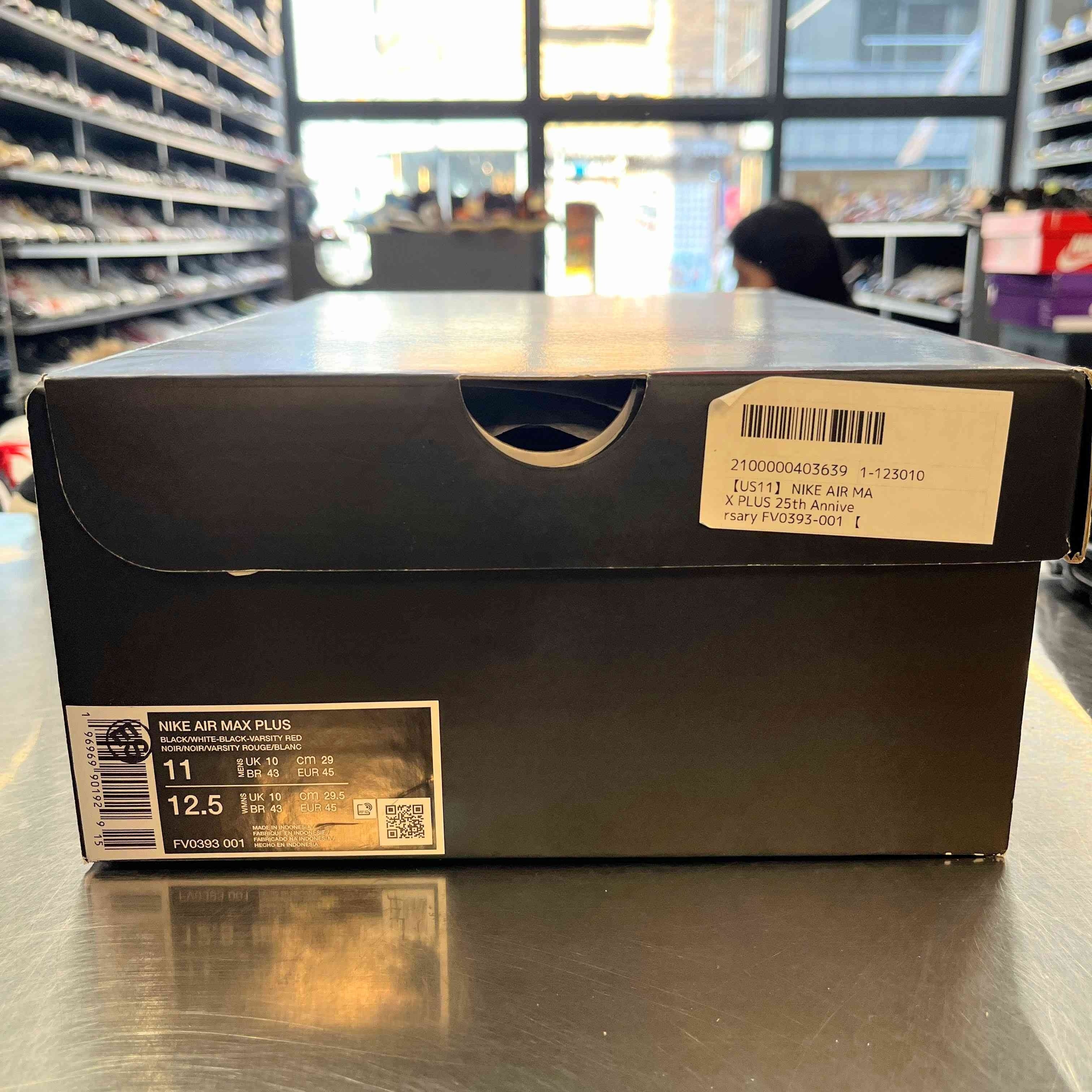 【US11】 NIKE AIR MAX PLUS 25th Anniversary FV0393-001 【USED】