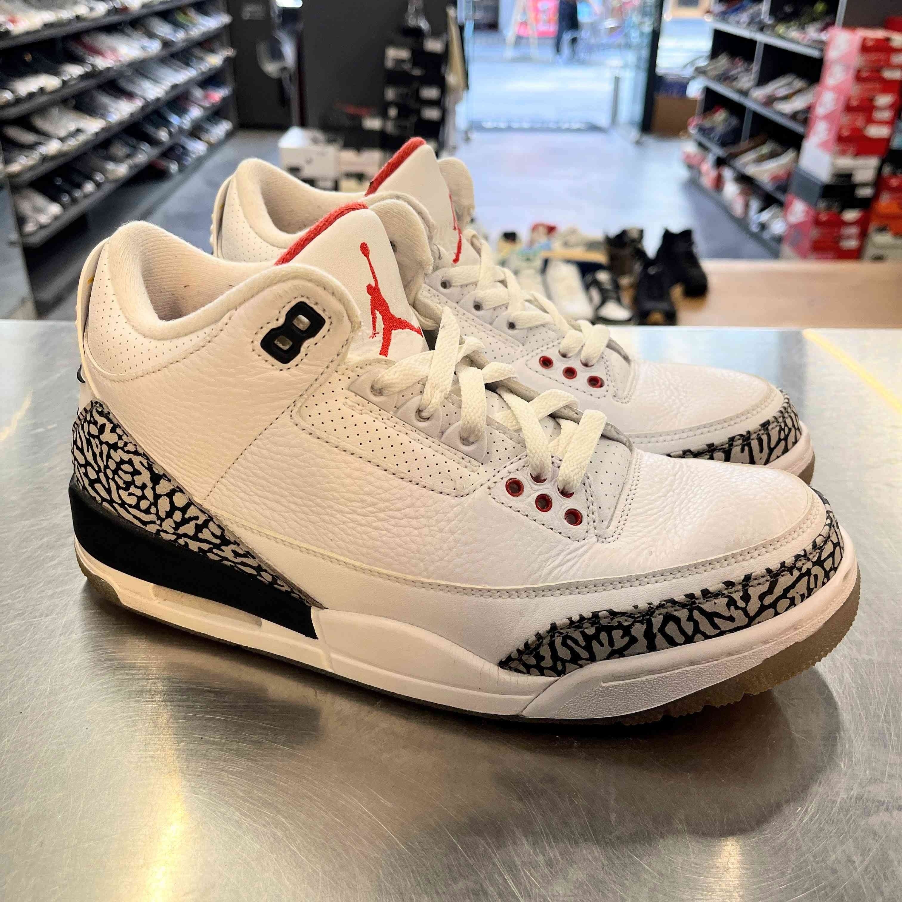 【US8】 AIR JORDAN 3 RETRO NRG 923096-101 【USED】
