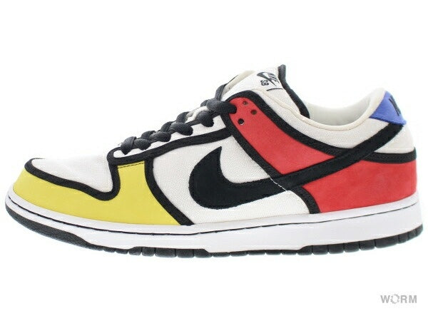 【US8】 NIKE DUNK LOW PRO SB Piet Mondrian 304292-702 【DS】