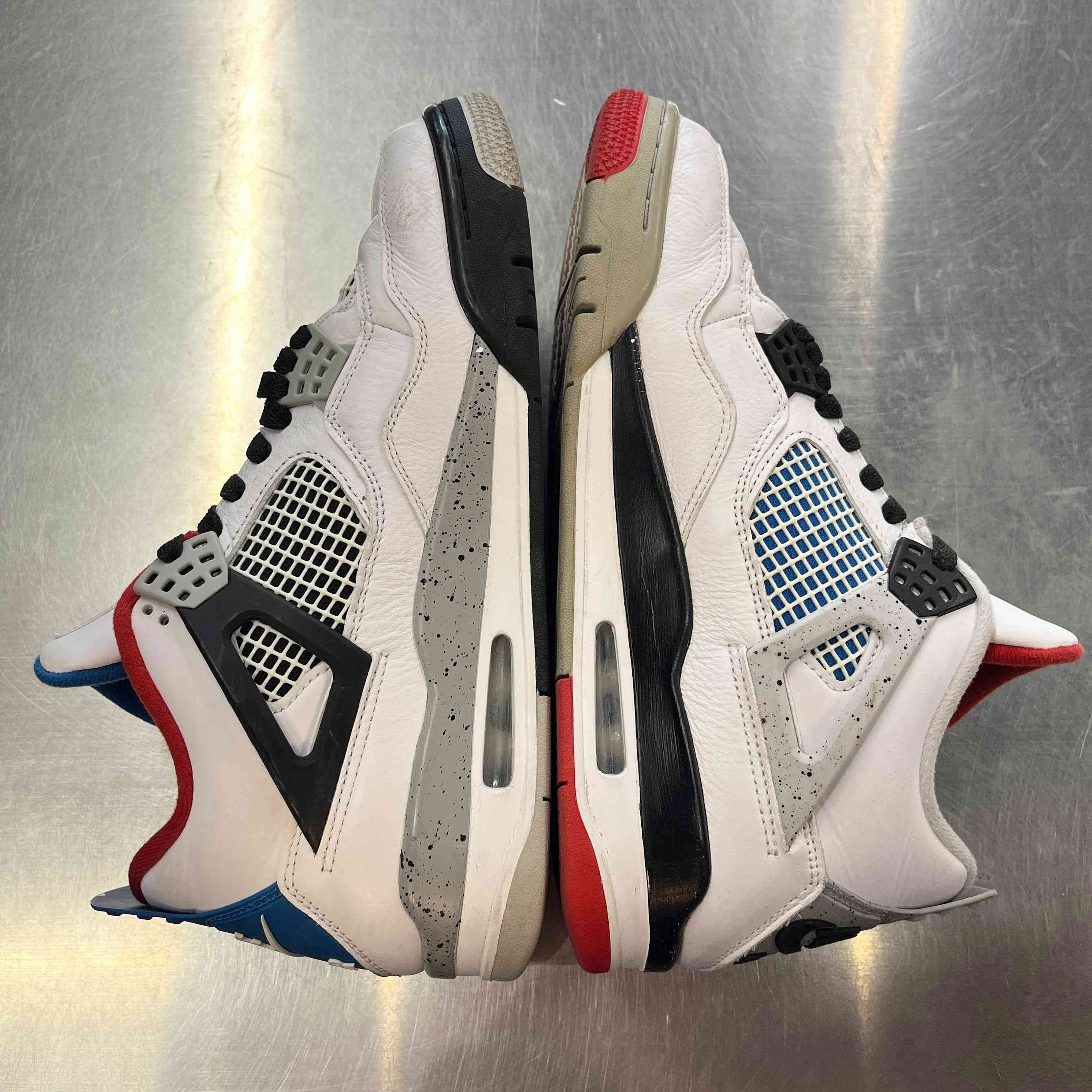 【US9】 AIR JORDAN 4 RETRO SE WHAT THE 4 CI1184-146 【USED】