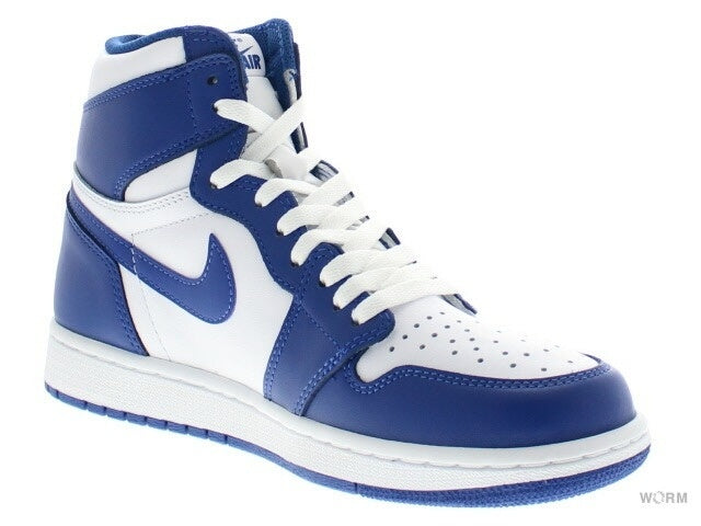 【US10】 AIR JORDAN 1 RETRO HIGH OG STORM BLUE 555088-127 【DS】