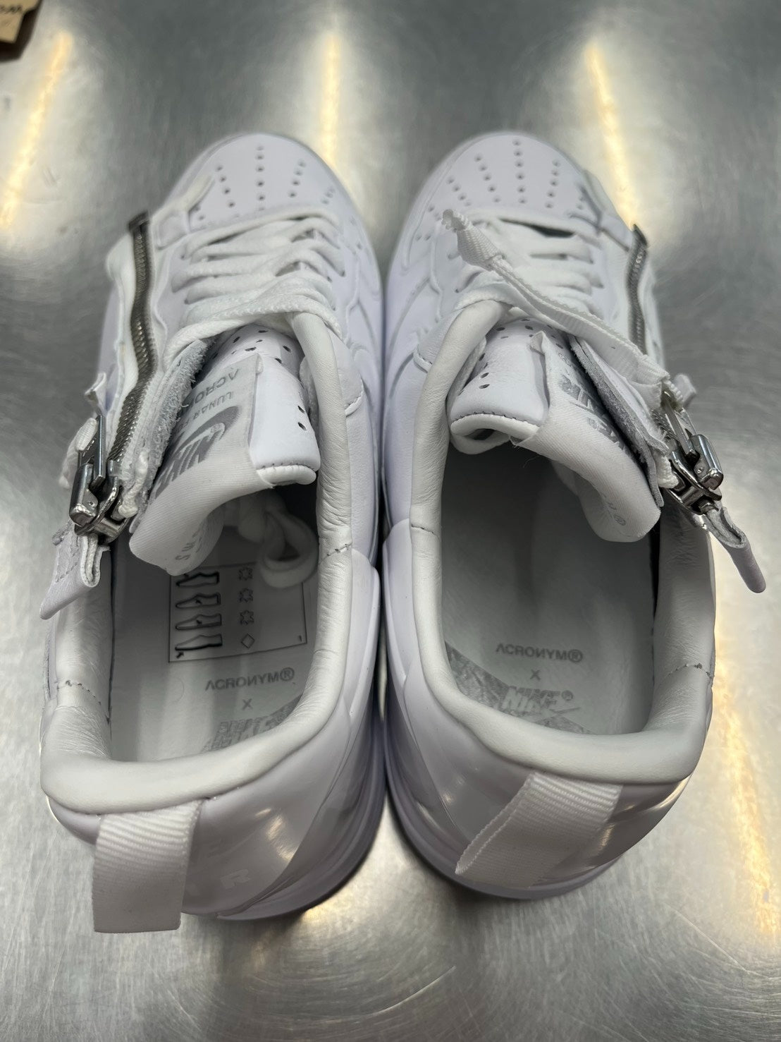 【US8.5】 NIKE LUNAR FORCE 1 /ACRONYM 17  AF100 AJ6247-100 【USED】