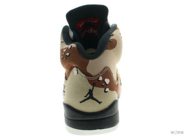 【US10】 AIR JORDAN 5 RETRO SUPREME SUPREME 824371-201 【DS】