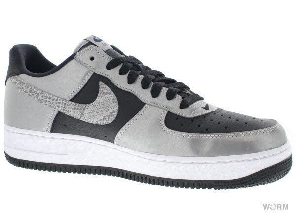 【US7.5】 NIKE AIR FORCE 1 B Silver Snake DJ6033-001 【DS】