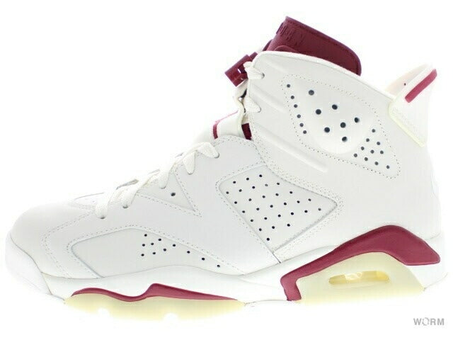 【US8.5】 AIR JORDAN 6 RETRO MAROON 384664-116 【DS】