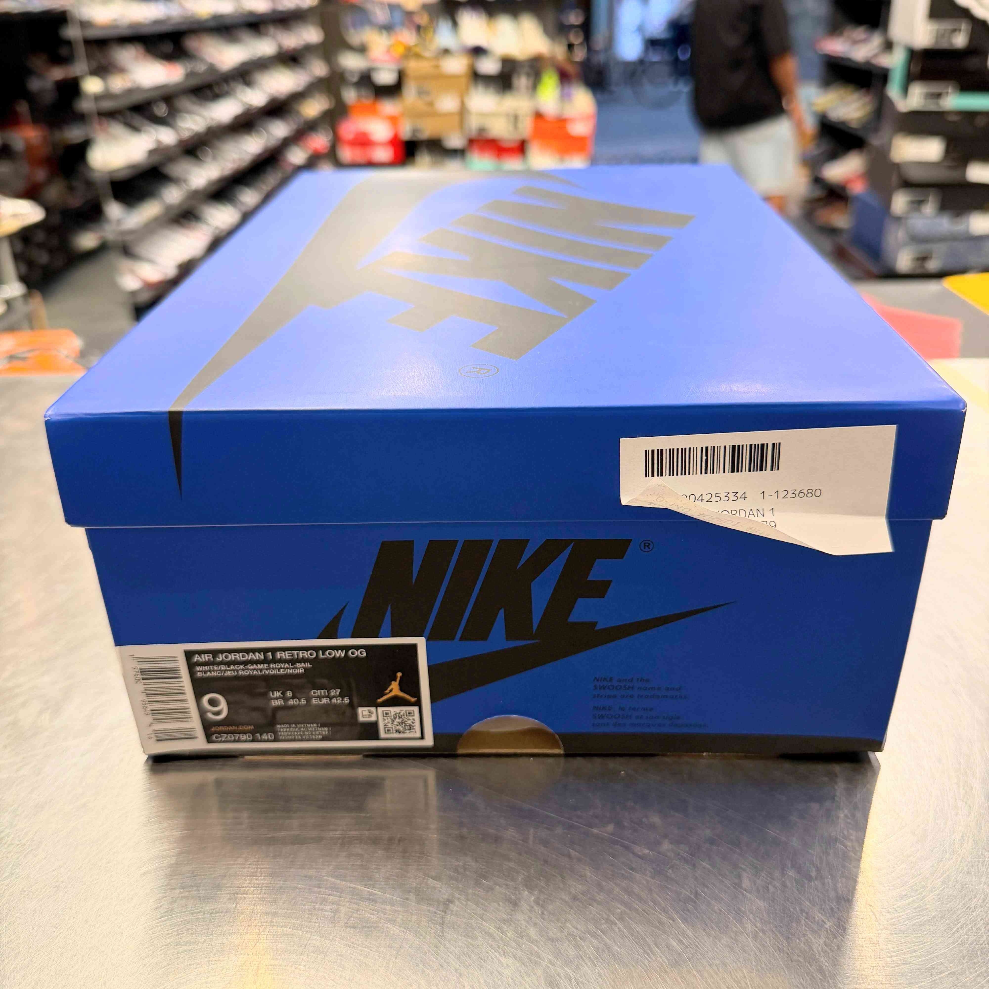【US9】 AIR JORDAN 1 RETRO LOW OG CZ0790-140 【USED】