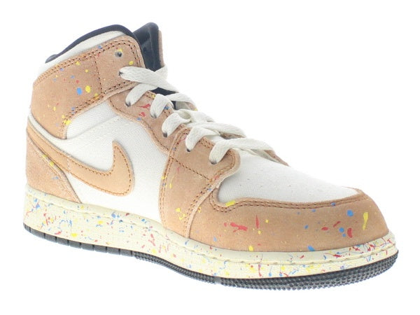 【US4Y】 AIR JORDAN 1 MID SE (GS) DA8006-100 【DS】