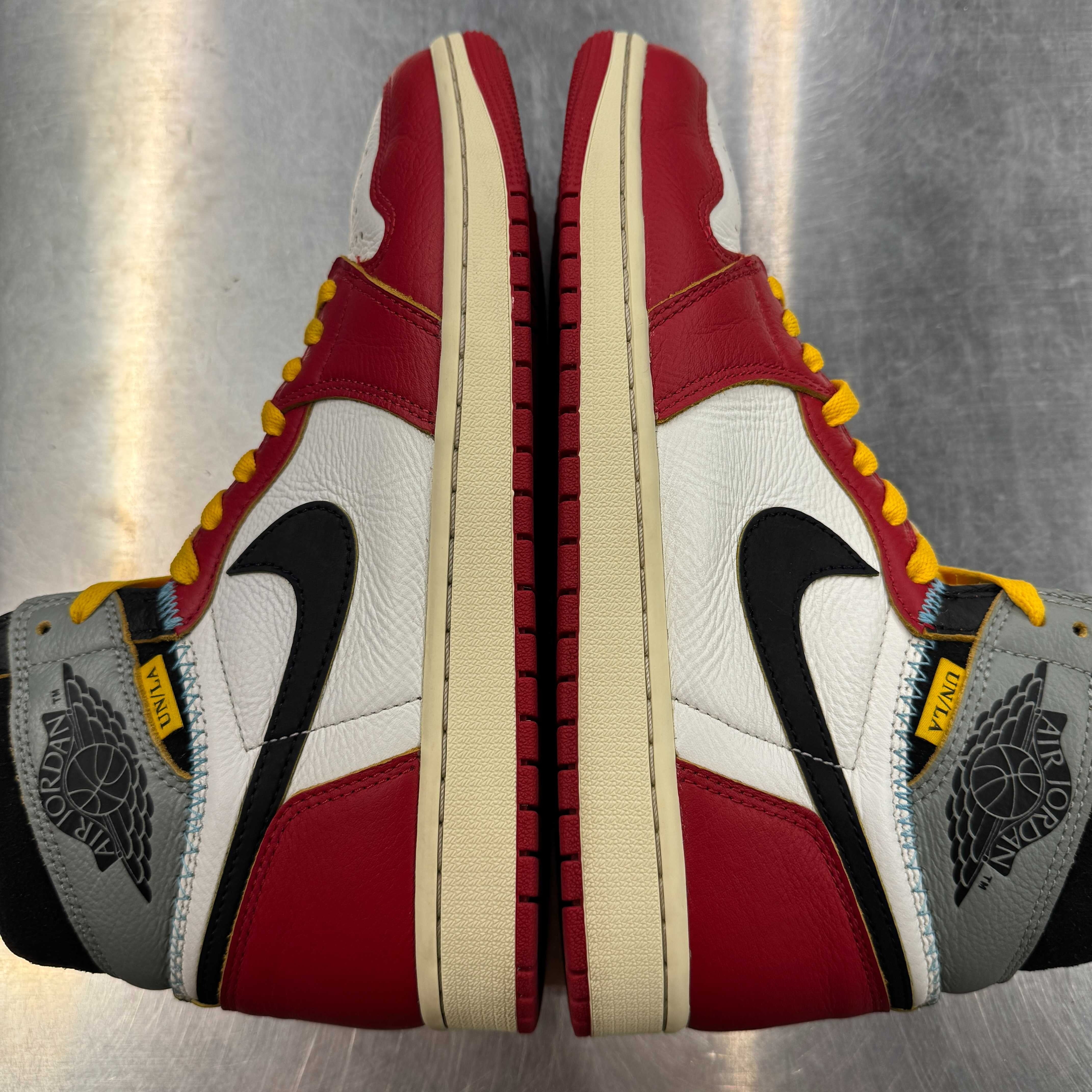 【US10】 AIR JORDAN 1 RETRO HIGH OG UNION HV8563-600 【USED】