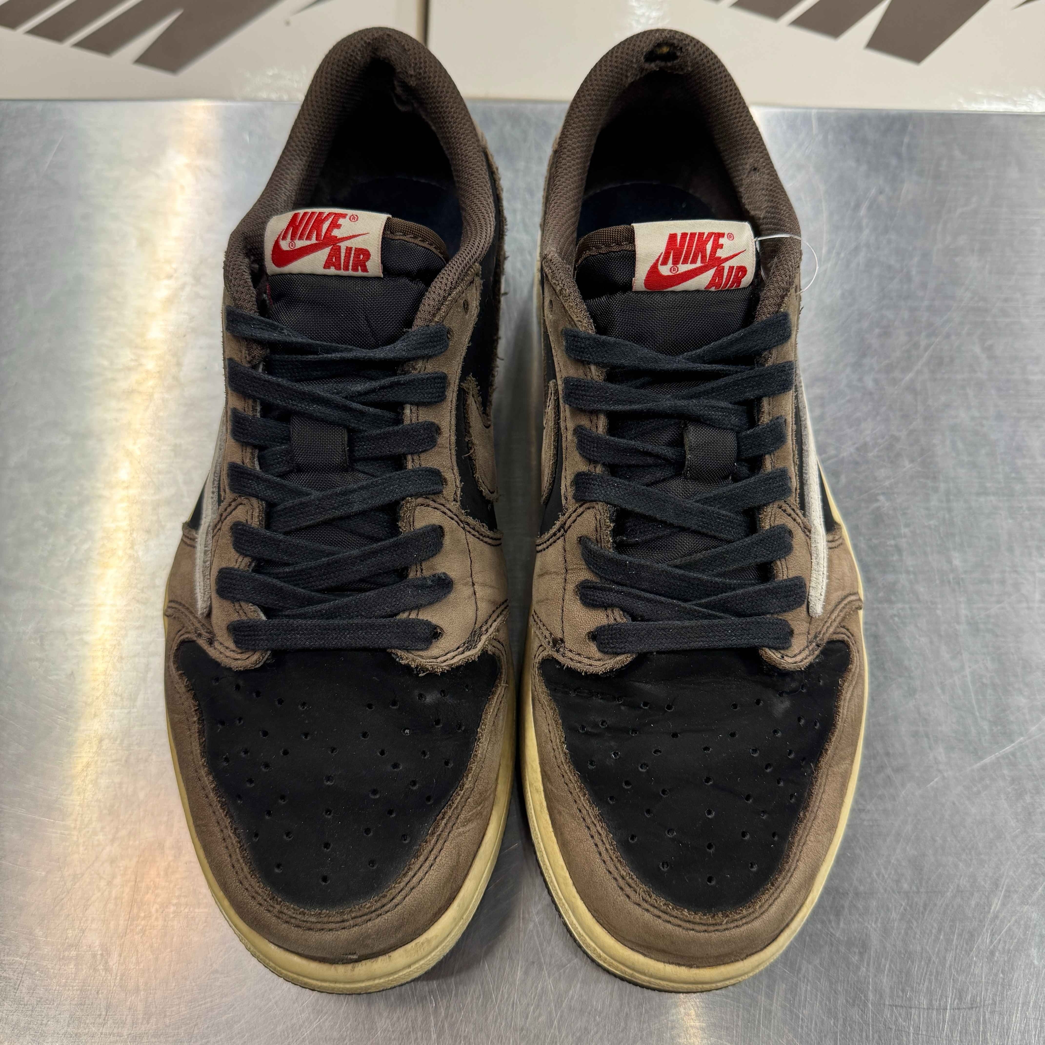 【US9.5】 AIR JORDAN 1 LOW OG SP TRAVIS SCOTT CQ4277-001 【USED】