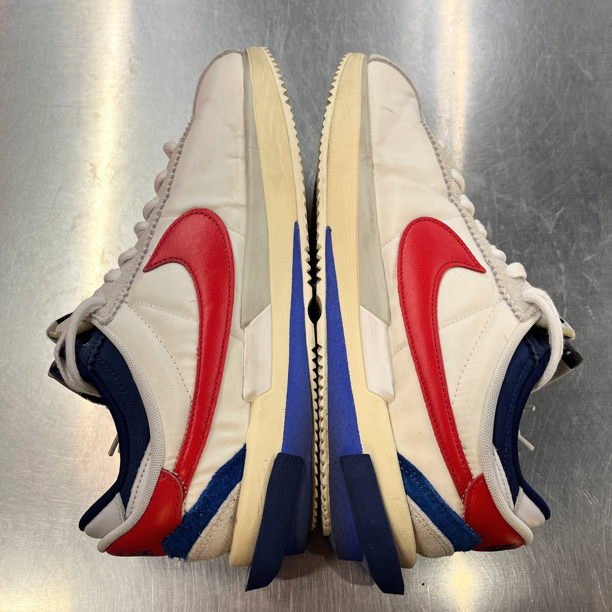 【US10】 NIKE ZOOM CORTEZ SP SACAI DQ0581-100 【USED】