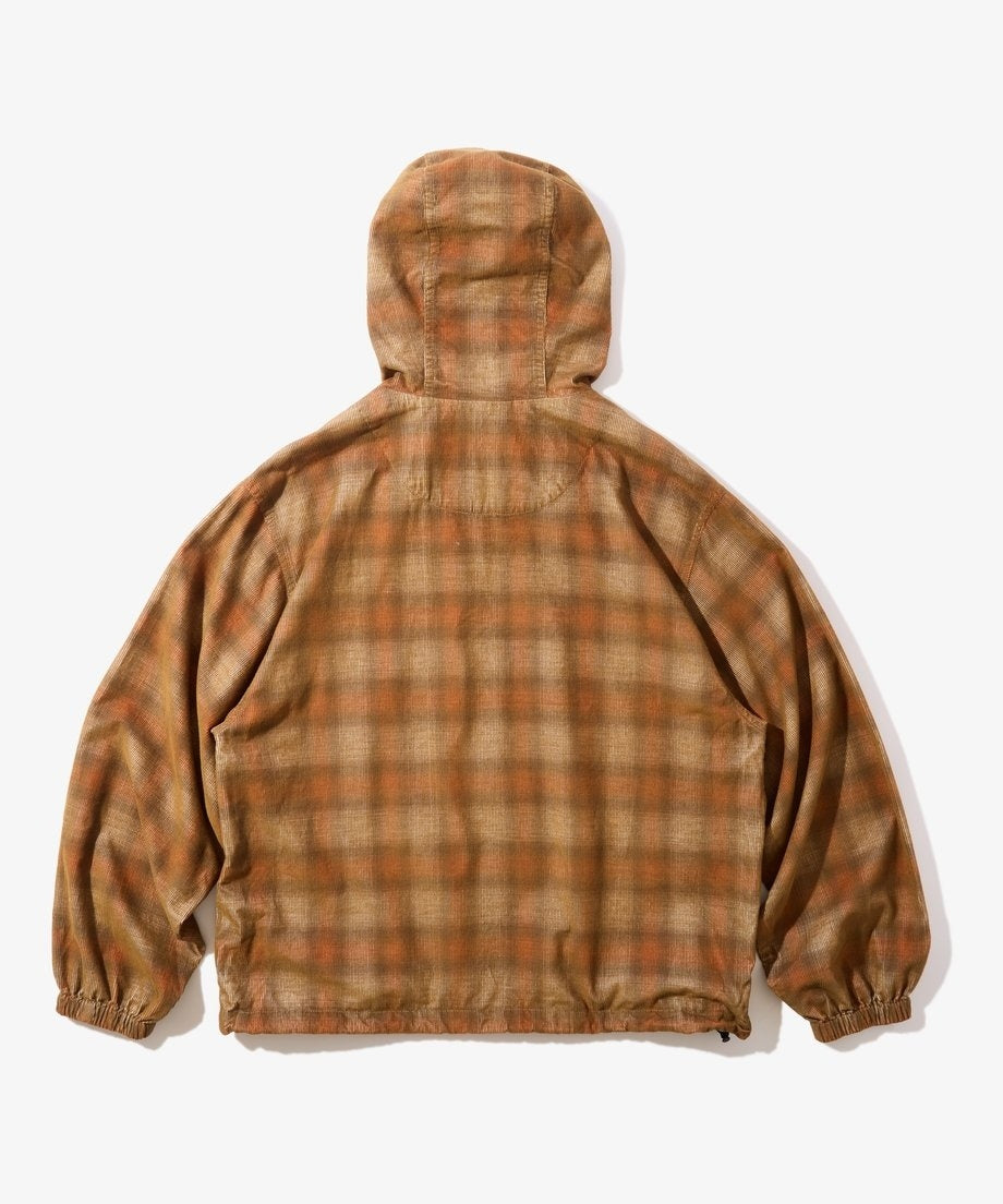 Diaspora skateboards Hooded Corduroy Shirt Brown L