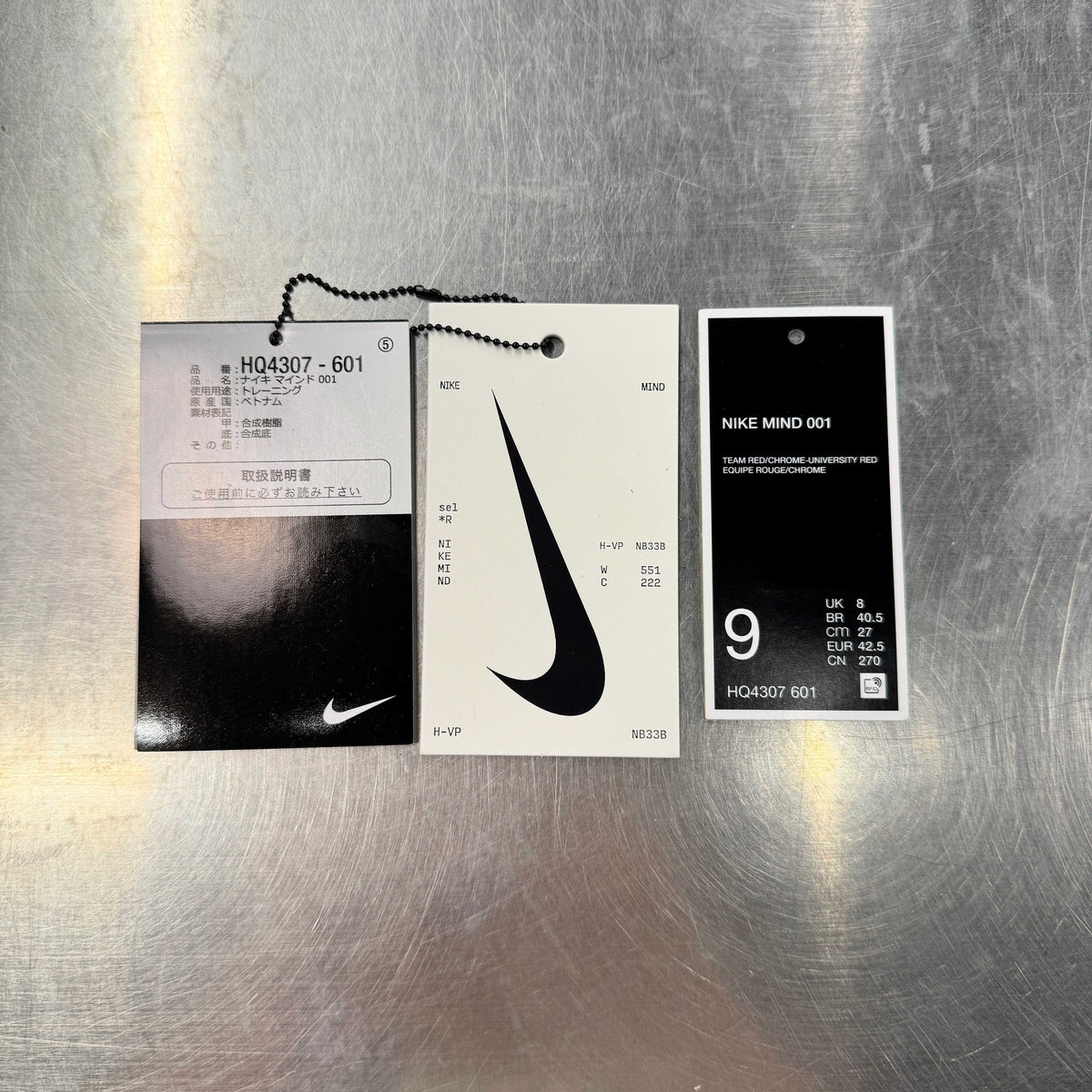 【US9】 NIKE MIND 001 SLIDE HQ4307-601 【USED】