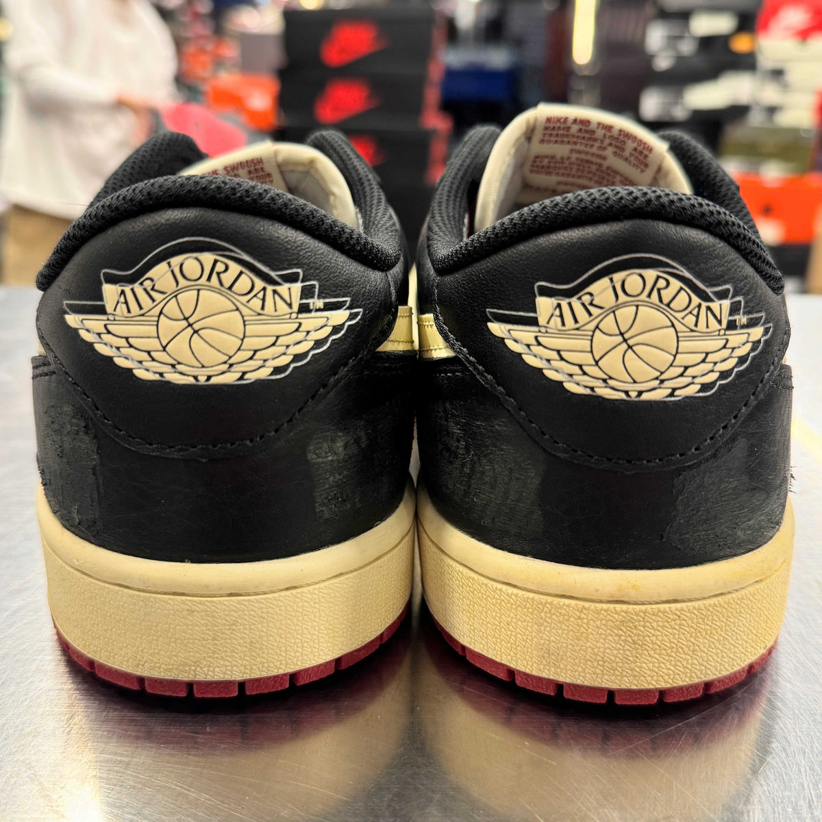 【US11】 AIR JORDAN 1 RETRO LOW OG NITRO NIGEL SYLVESTER IB8958-001 【USED】