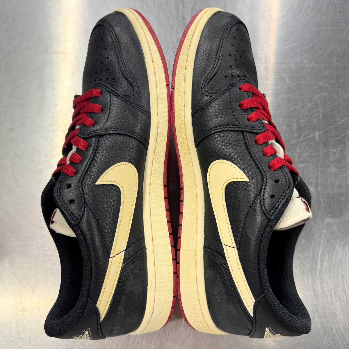 【US11】 AIR JORDAN 1 RETRO LOW OG NITRO NIGEL SYLVESTER IB8958-001 【USED】