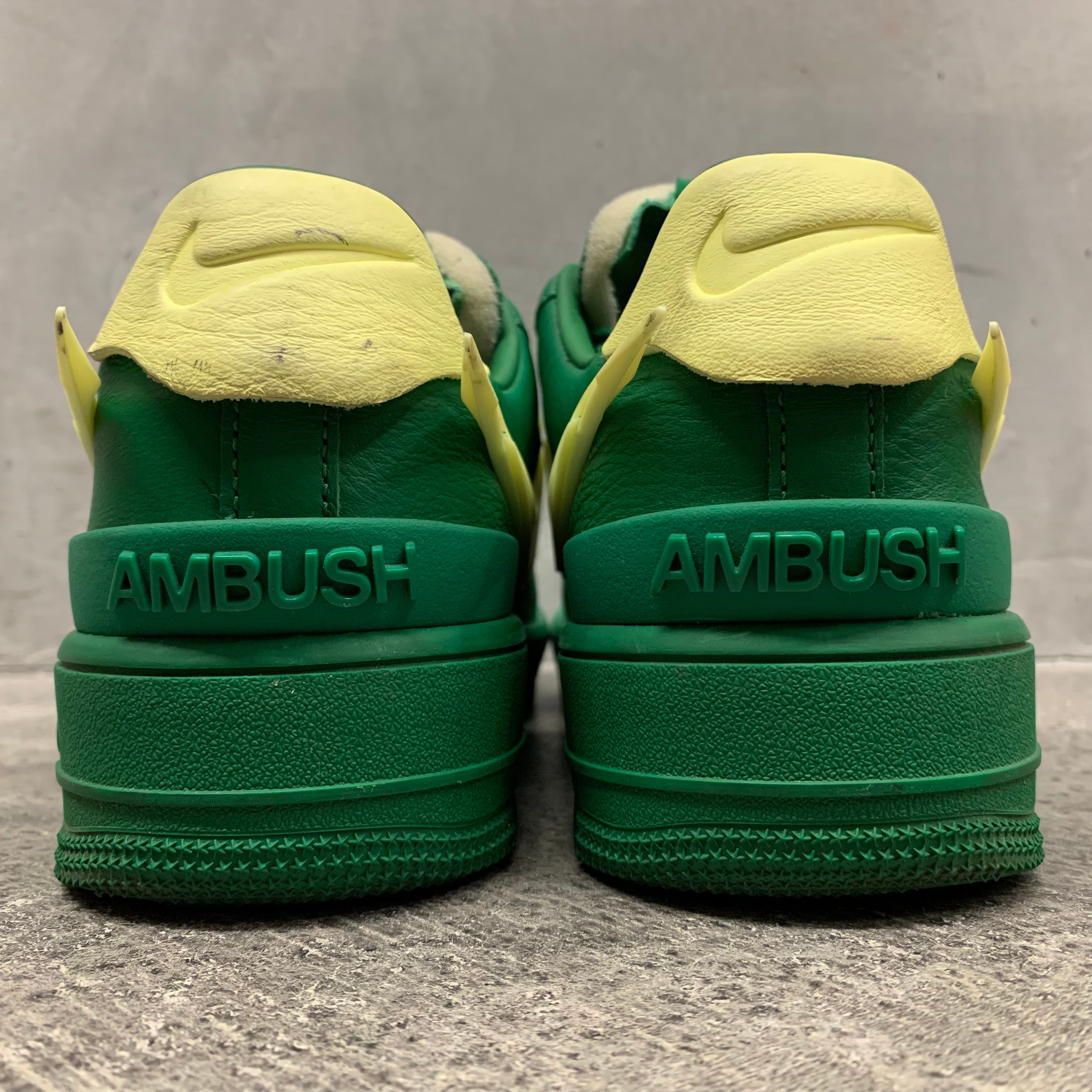 AMBUSH Nike Air Force 1 Low Green Yellow DV3464-300