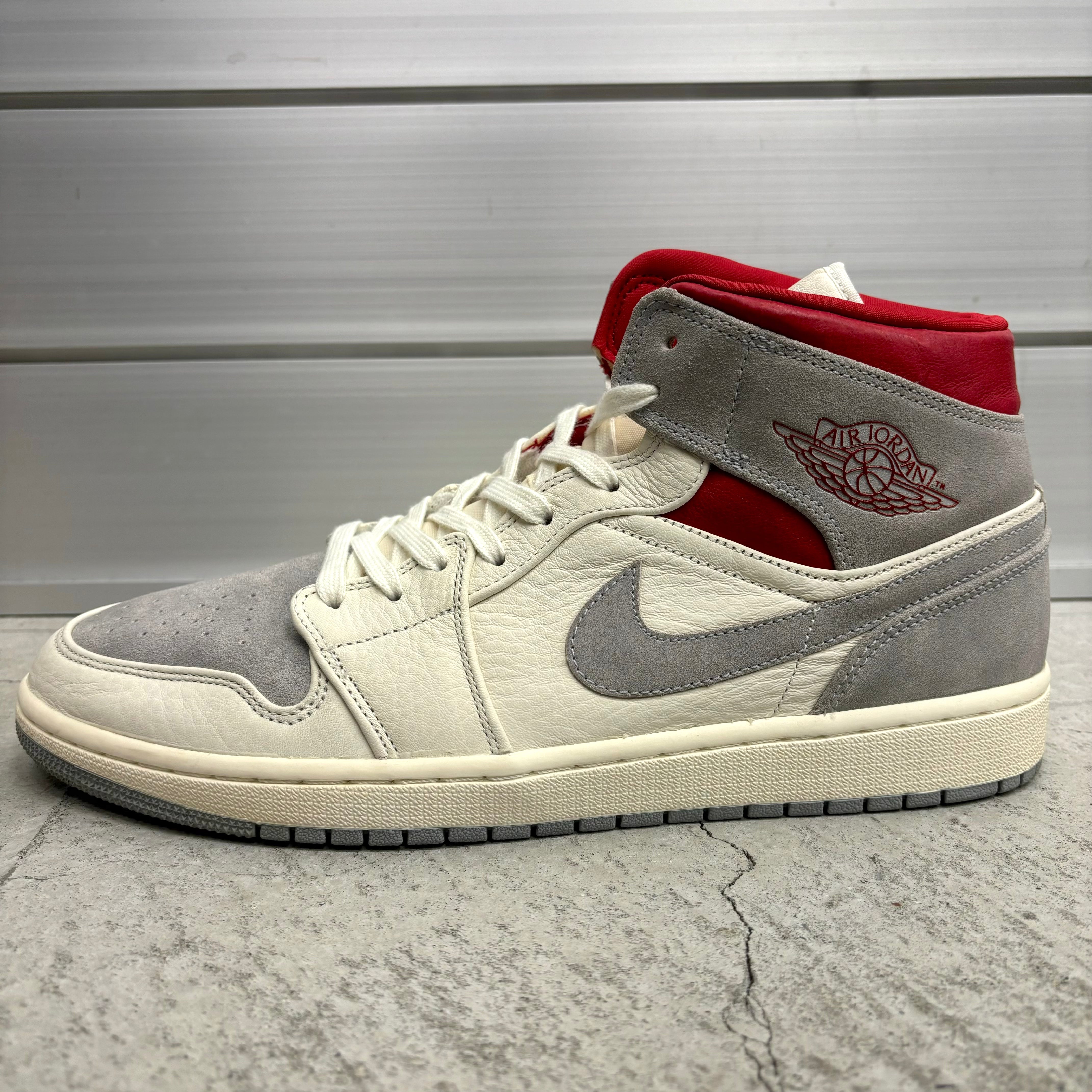 【US12】AIR JORDANN1 MID PRM CT3443-100