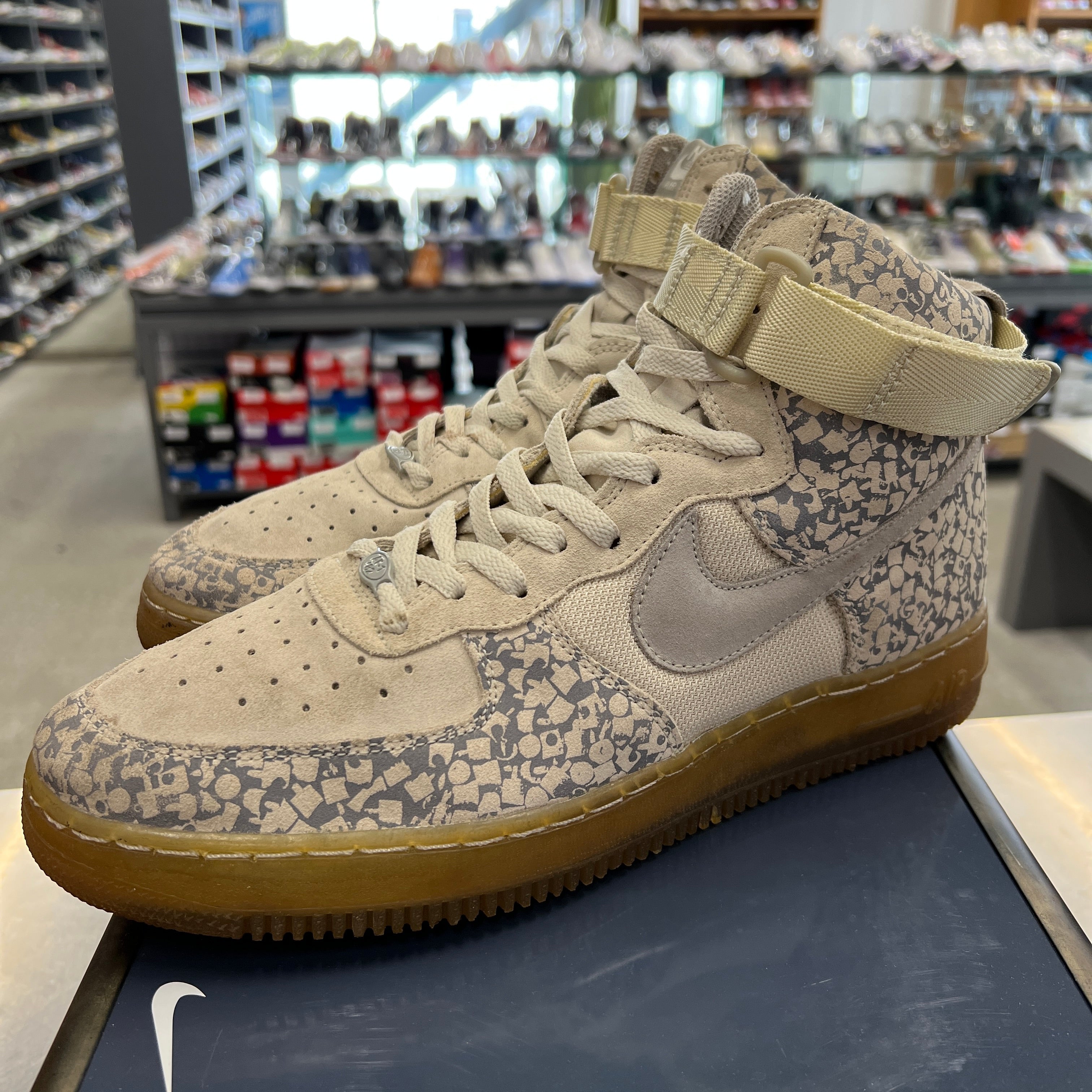 [US12]AIR FORCE 1 HIGH L/M "STASH One Night Only NYC" 307064-001