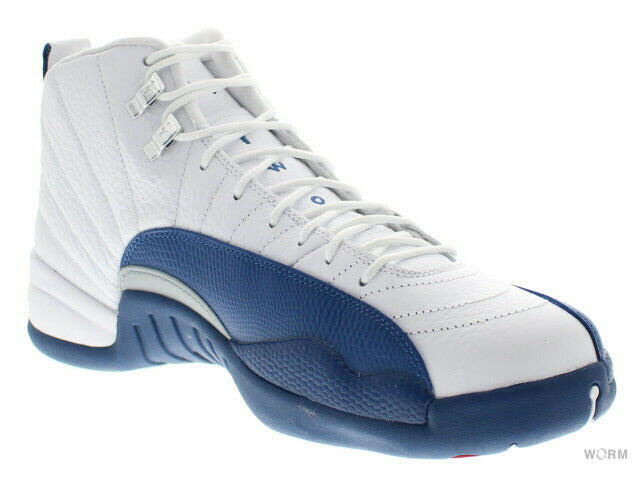 AIR JORDAN 12 RETRO 130690-113 white/french bl-mtllc slvr-vrst Air Jordan 12 [DS]