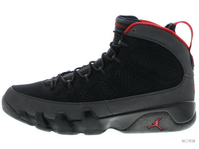 AIR JORDAN 9 RETRO 302370-005 black/varsity red-drk charcoal Air Jordan [DS]