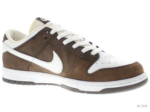 NIKE DUNK LOW 304714-112 white/white-baroque brown Nike Dunk Low [DS]