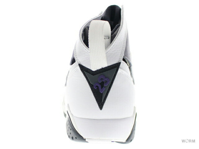 AIR JORDAN 7 RETRO 304775-151 white/varsity purple-flnt gray Air Jorda