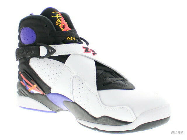 AIR JORDAN 8 RETRO "THREE-PEAT" 305381-142 white/infrrd 23-blk-brght cncr Air Jordan 8 [DS]