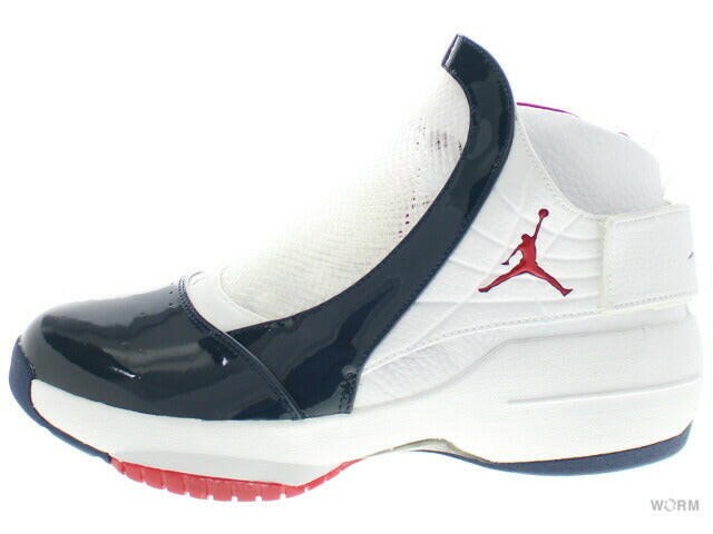 AIR JORDAN XIX 307546-161 white/varsity red-midnight nvy Jordan 19 [DS]
