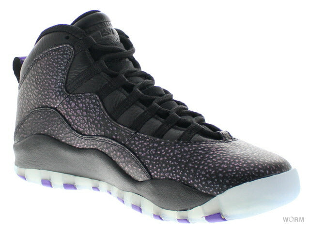 AIR JORDAN RETRO 10 310805-018 black/fierce purple-black Air Jordan Retro [DS]