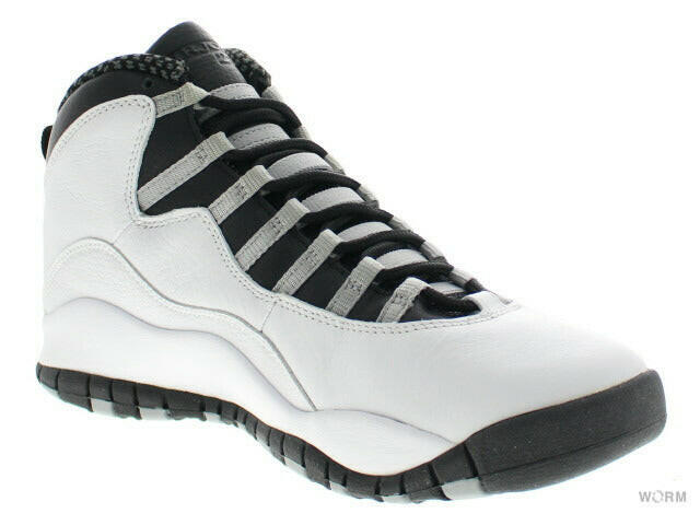 AIR JORDAN 10 RETRO 310805-101 white/black-lt stl gry-v red Air Jordan [DS]