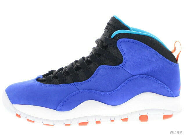 AIR JORDAN 10 RETRO 310805-408 racer blue/team orange-black Air Jordan Retro [DS]