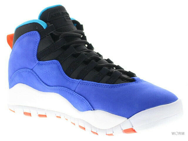 Retro 10 clearance blue and orange