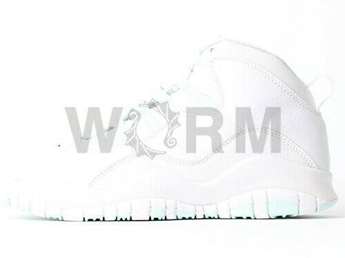 [27cm] WOMEN'S AIR JORDAN 10 RETRO 311770-131 white/ice green-varsity red Air Jordan [DS]