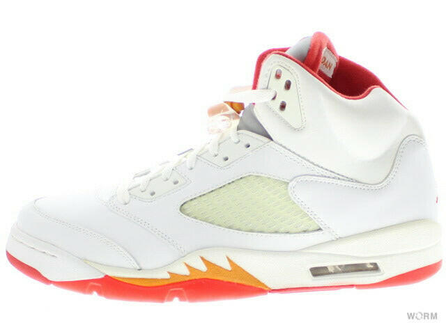 WMNS AIR JORDAN 5 RETRO "2006" 313551-161 white/fire red-sunset-dk cindr Women's Air Jordan Retro [DS]