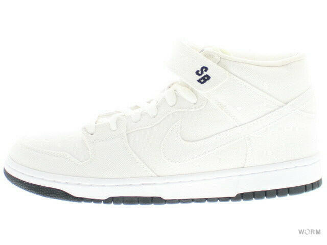 [US9] NIKE SB DUNK MID PRO SB "TOKYO" 314383-111 white/white Nike Dunk [DS]
