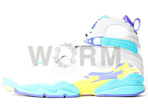 [30cm] WMNS AIR JORDAN 8 RETRO 316836-161 white/vrsty rd-brght cncrd-aqt Air Jordan 8 [DS]