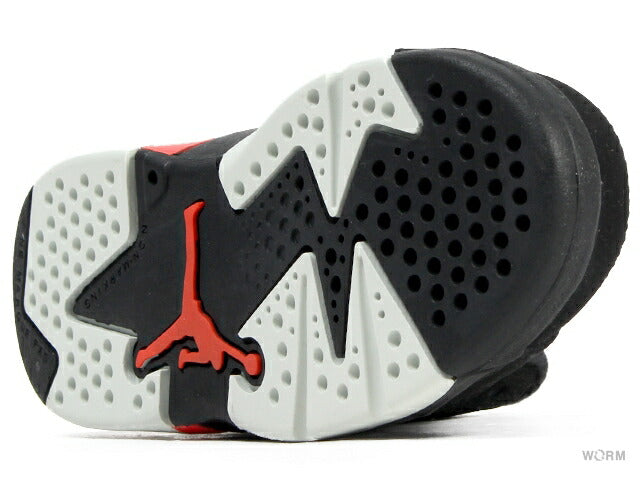 JORDAN 6 RETRO (TD) 384667-060 black/infrared Jordan retro children's