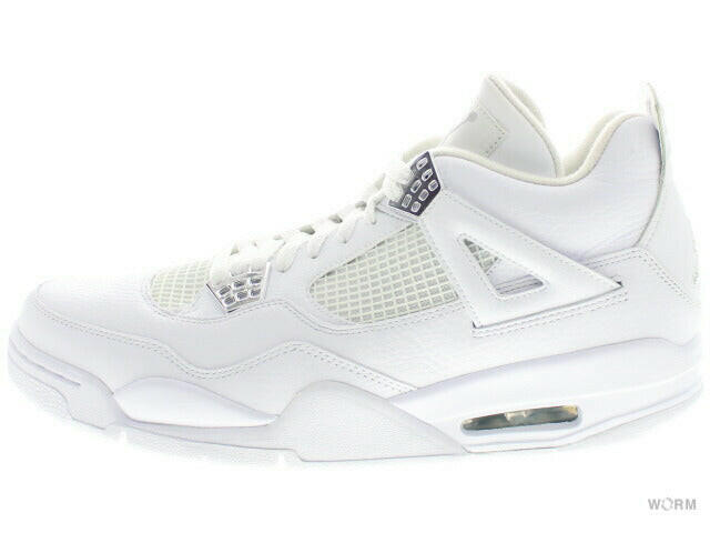 AIR JORDAN 4 RETRO 408202-101 white/metallic silver Air Jordan 4 [DS]