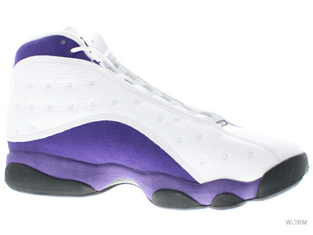 AIR JORDAN 13 RETRO 414571-105 white/black-court purple Air Jordan Retro [DS]