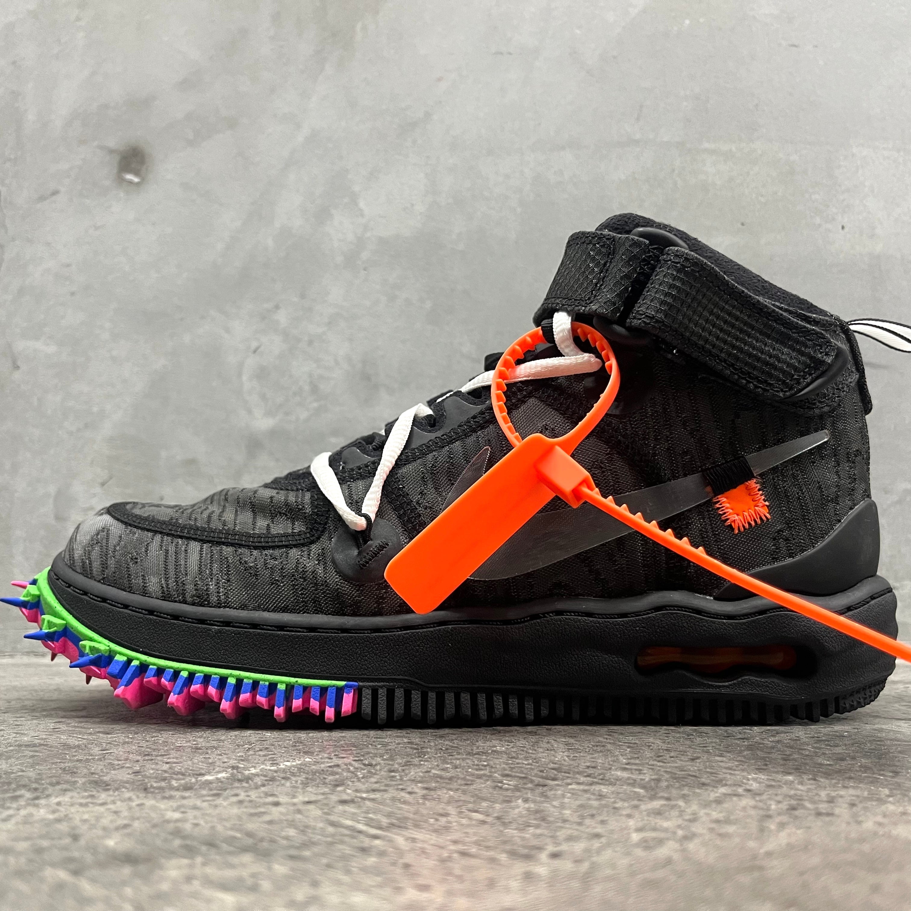 【US7.5】NIKE AIR FORCE 1 MID SP "Off-White Black" DO6290-001