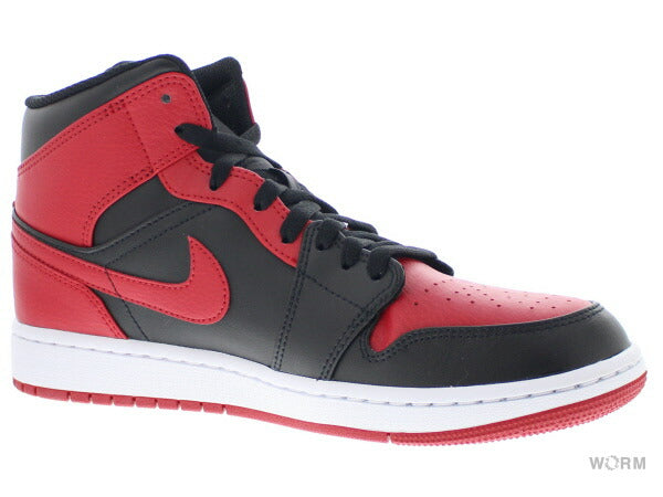 AIR JORDAN 1 MID 554724-074 black/gym red-white Air Jordan Mid [DS]