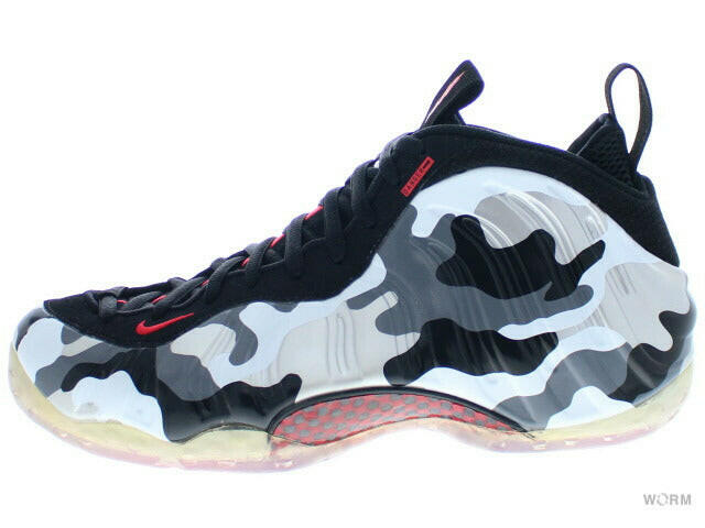 NIKE AIR FOAMPOSITE ONE PRM 575420-001 black/hyper red-drk grey-white Nike Air Foamposite [DS]